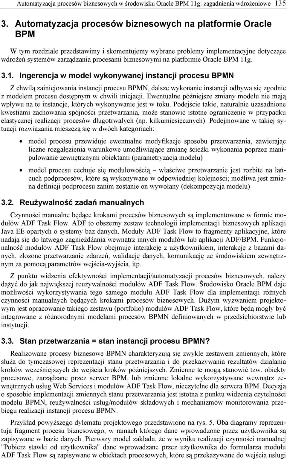 na platformie Oracle BPM 11