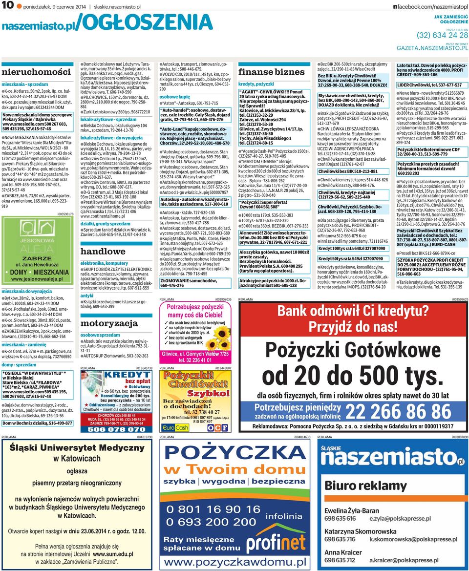 dokupnaiwynajmu603242344dom Nowemieszkaniaidomyszeregowe PiekaryŚląskie/ Dąbrówka www.smosiedle.