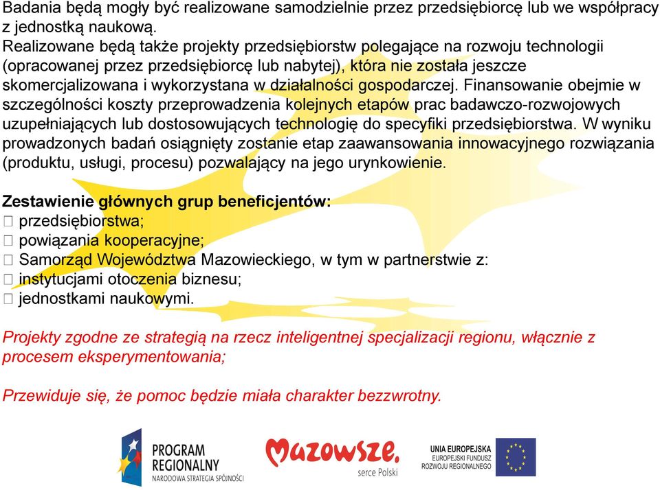 działalności gospodarczej.