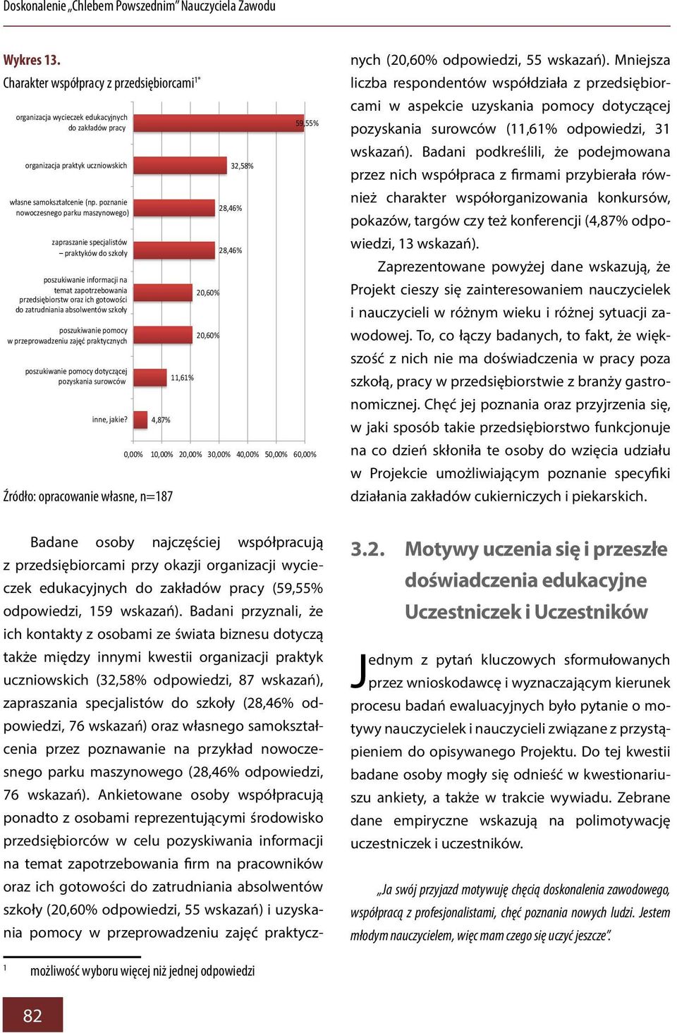 szkoły poszukiwanie pomocy w przeprowadzeniu zajęć praktycznych poszukiwanie pomocy dotyczącej pozyskania surowców inne, jakie?