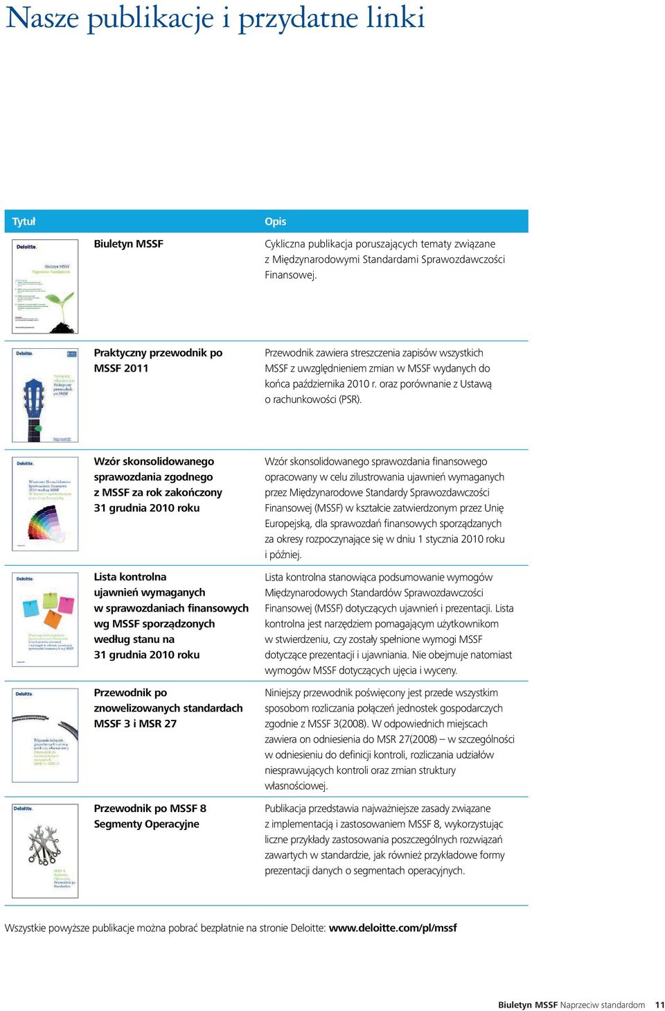 oraz porównanie z Ustawą o rachunkowości (PSR).