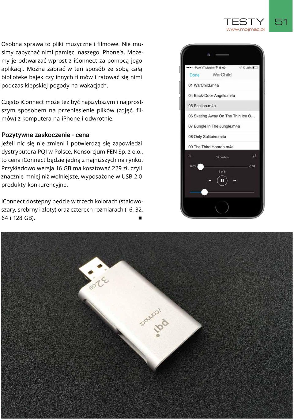 Często iconnect może też być najszybszym i najprostszym sposobem na przeniesienie plików (zdjęć, filmów) z komputera na iphone i odwrotnie.