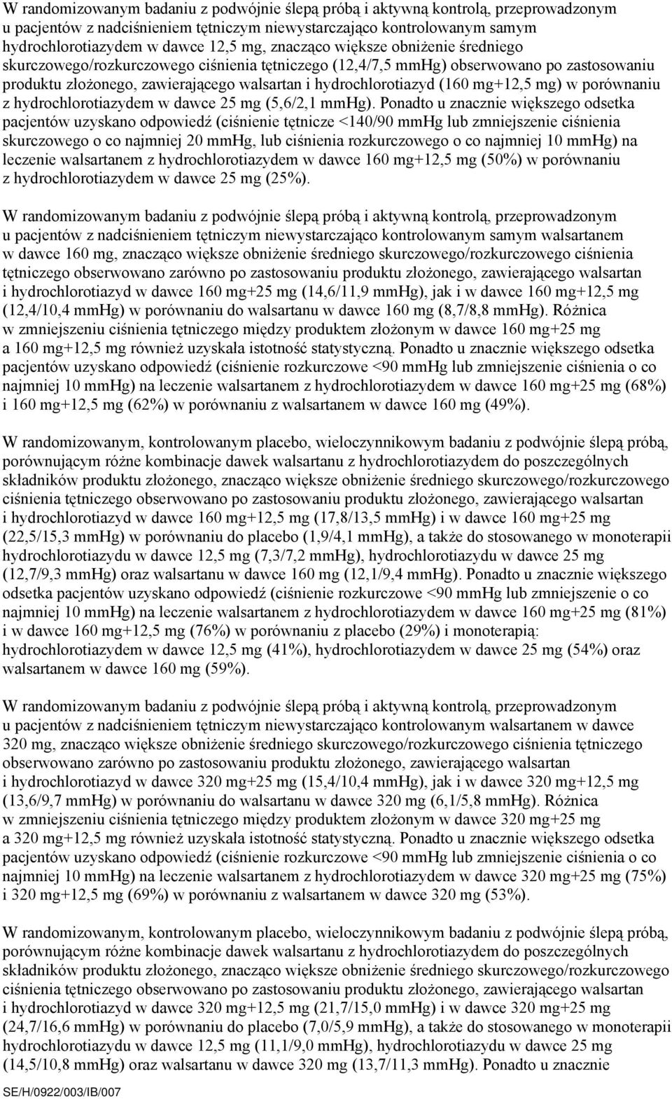 mg+12,5 mg) w porównaniu z hydrochlorotiazydem w dawce 25 mg (5,6/2,1 mmhg).