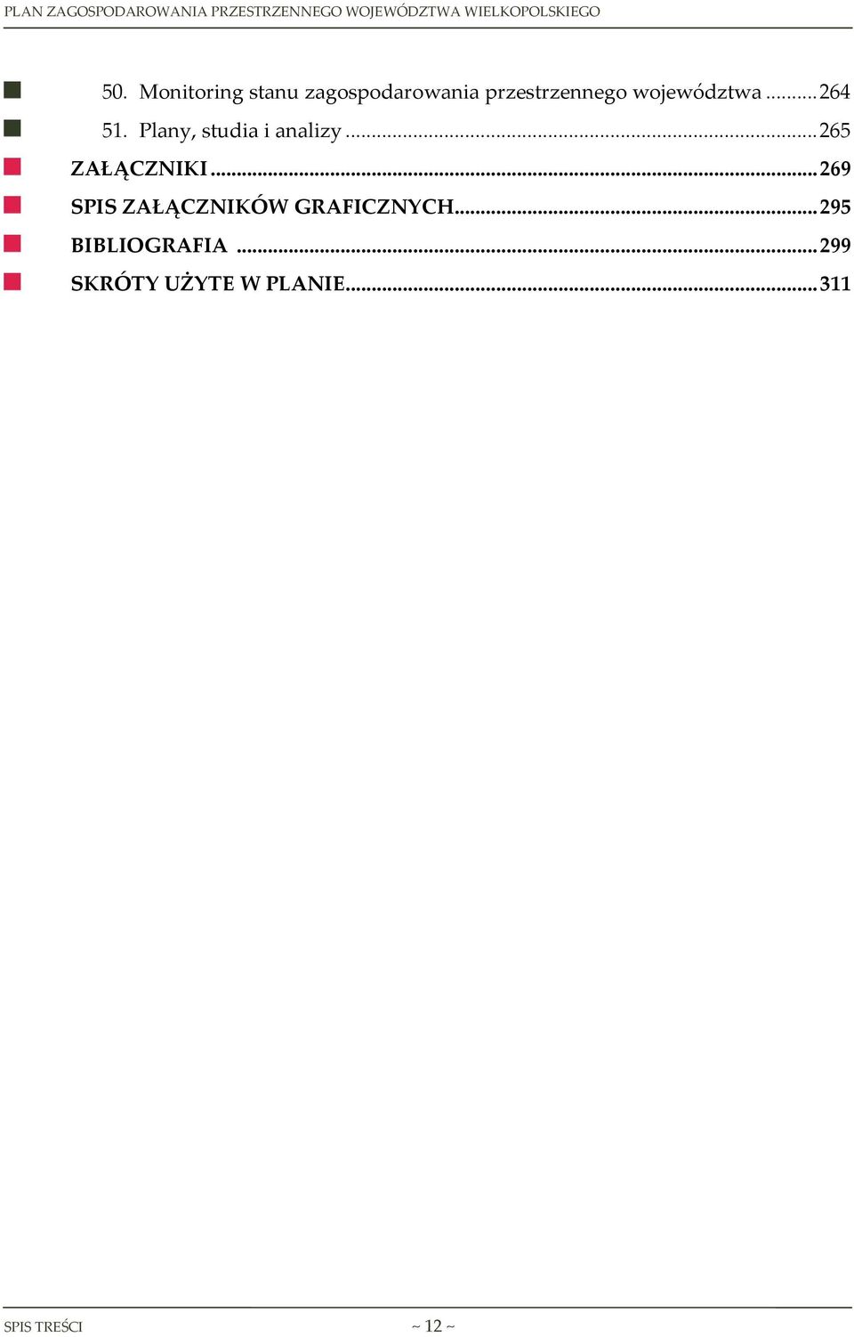 .. 265 ZAŁĄCZNIKI... 269 SPIS ZAŁĄCZNIKÓW GRAFICZNYCH.