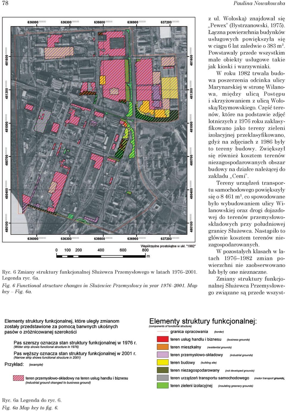 Powstawały przede wszystkim małe obiekty usługowe takie jak kioski i warzywniaki.