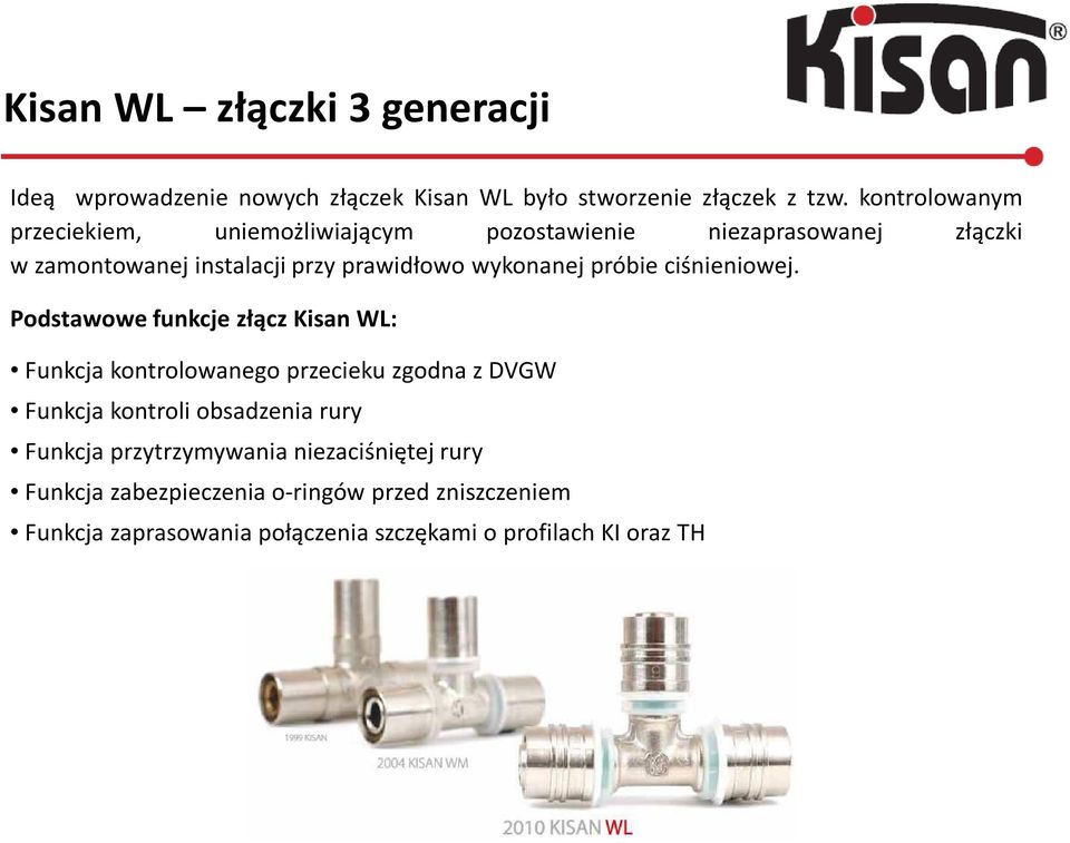 wykonanej próbie ciśnieniowej.