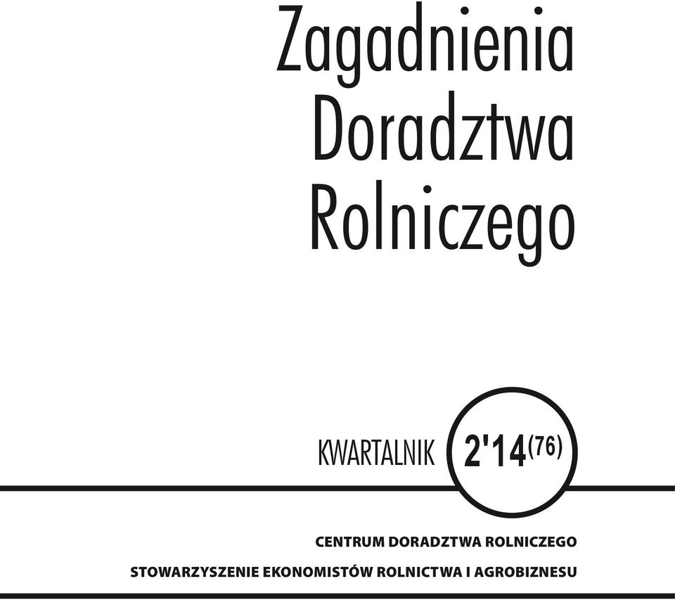 DORADZTWA ROLNICZEGO