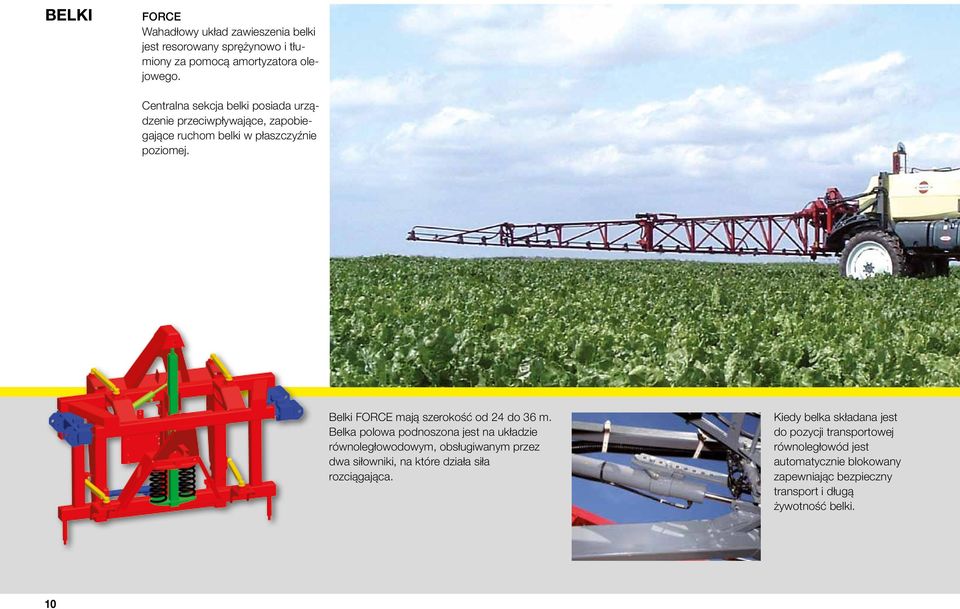Belki FORCE mają szerokość od 24 do 36 m.