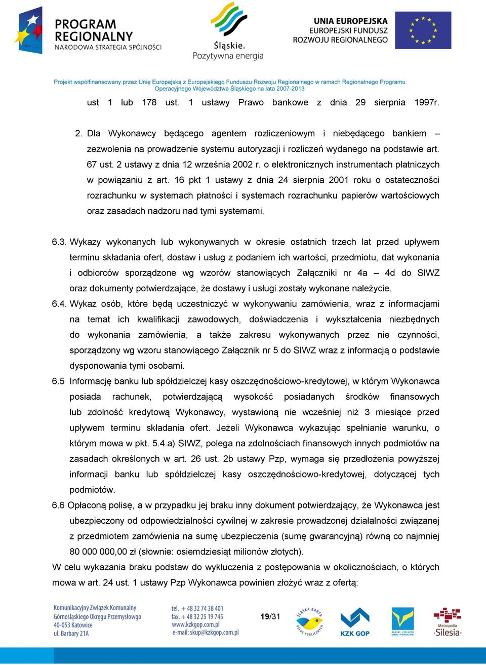 2 ustawy z dnia 12 września 2002 r. o elektronicznych instrumentach płatniczych w powiązaniu z art.