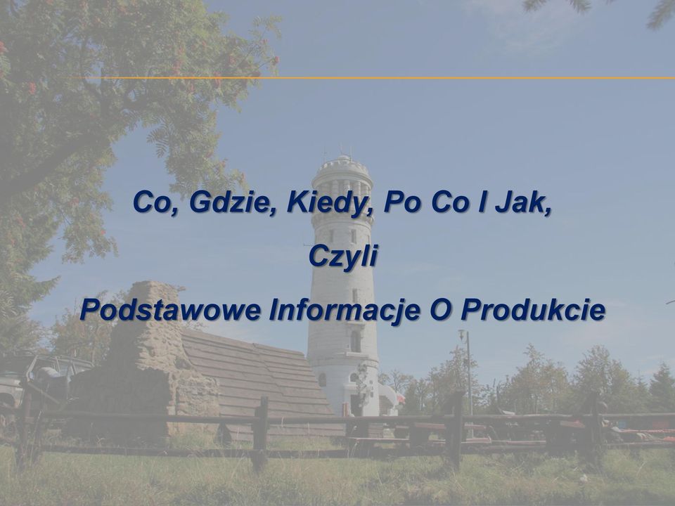 Czyli Podstawowe