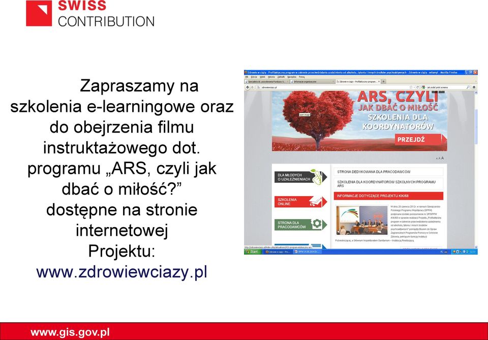 programu ARS, czyli jak dbać o miłość?