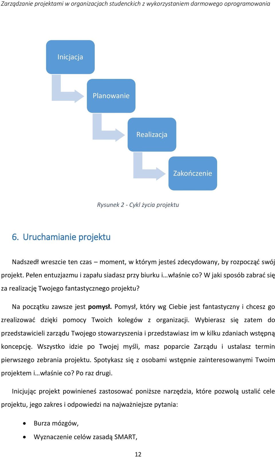 Pomysł, który wg Ciebie jest fantastyczny i chcesz go zrealizować dzięki pomocy Twoich kolegów z organizacji.