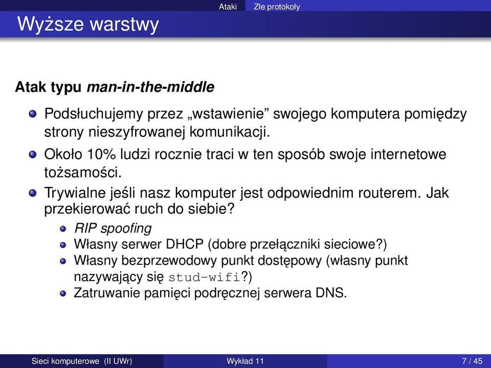 Trywialne jeśli nasz komputer jest odpowiednim routerem. Jak przekierować ruch do siebie?