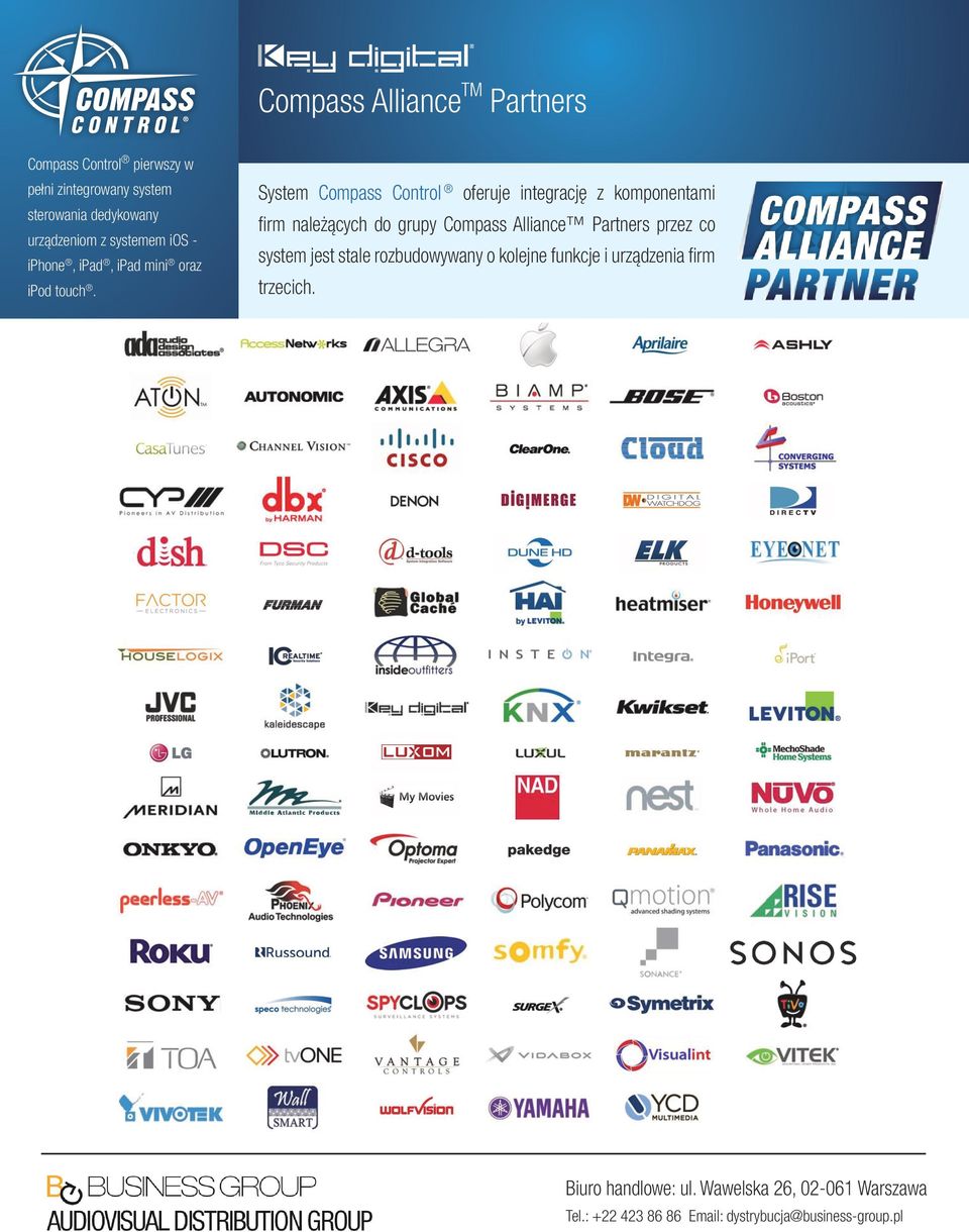 grupy Compass Alliance Partners przez co system jest
