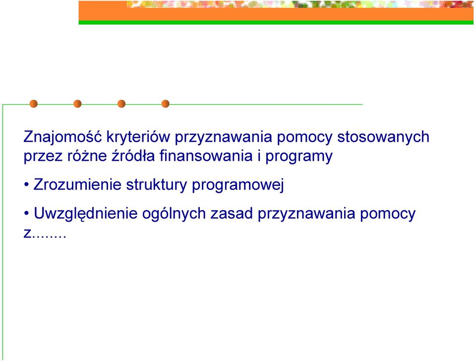 programy Zrozumienie struktury programowej