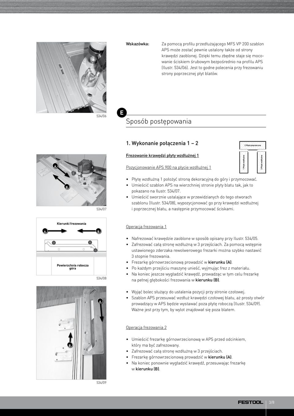 534/06 E Sposób postępowania 1.