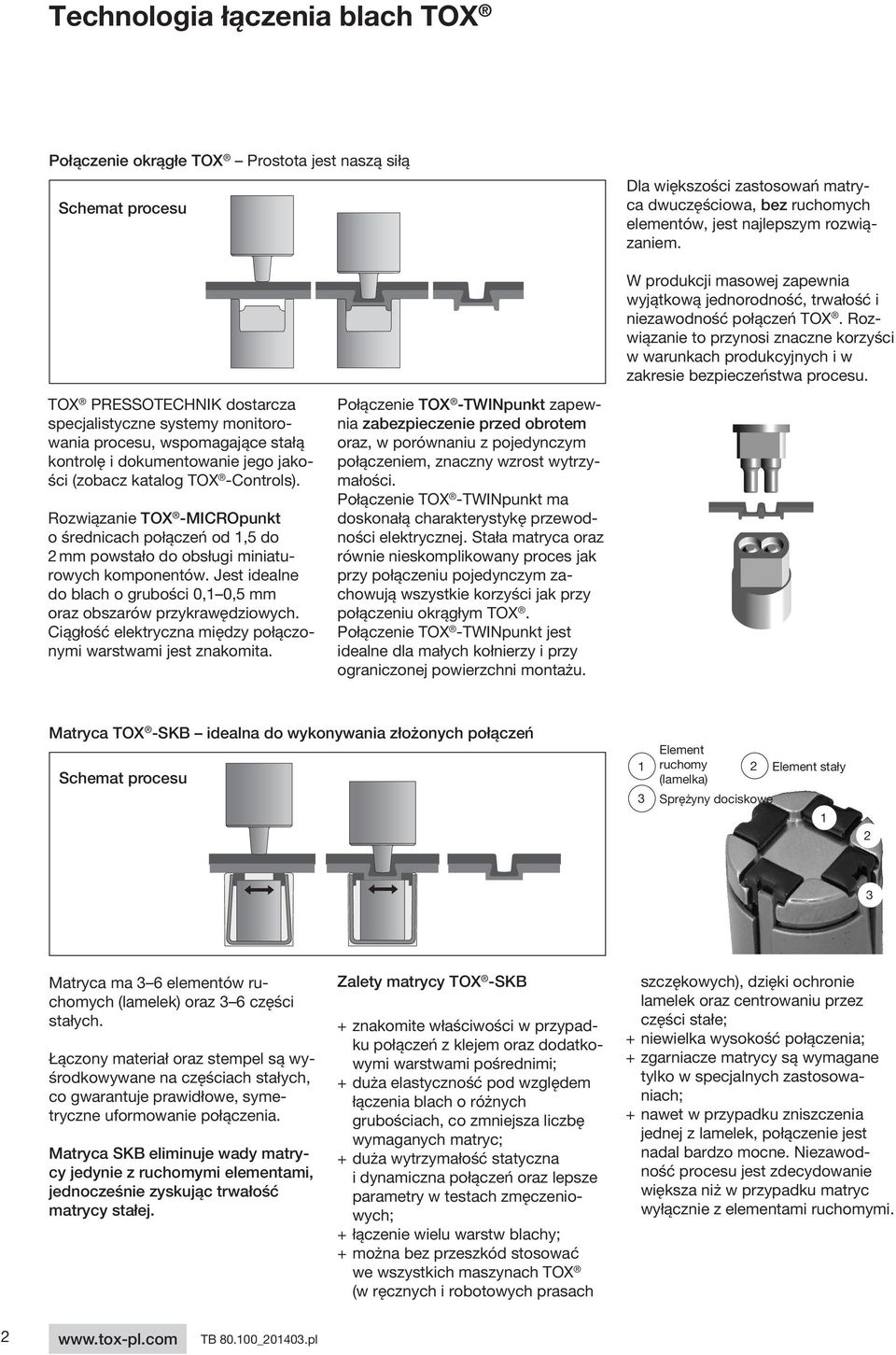 TOX PRESSOTECHNIK dostarcza specjalistyczne systemy monitorowania procesu, wspomagające stałą kontrolę i dokumentowanie jego jakości (zobacz katalog TOX -Controls).