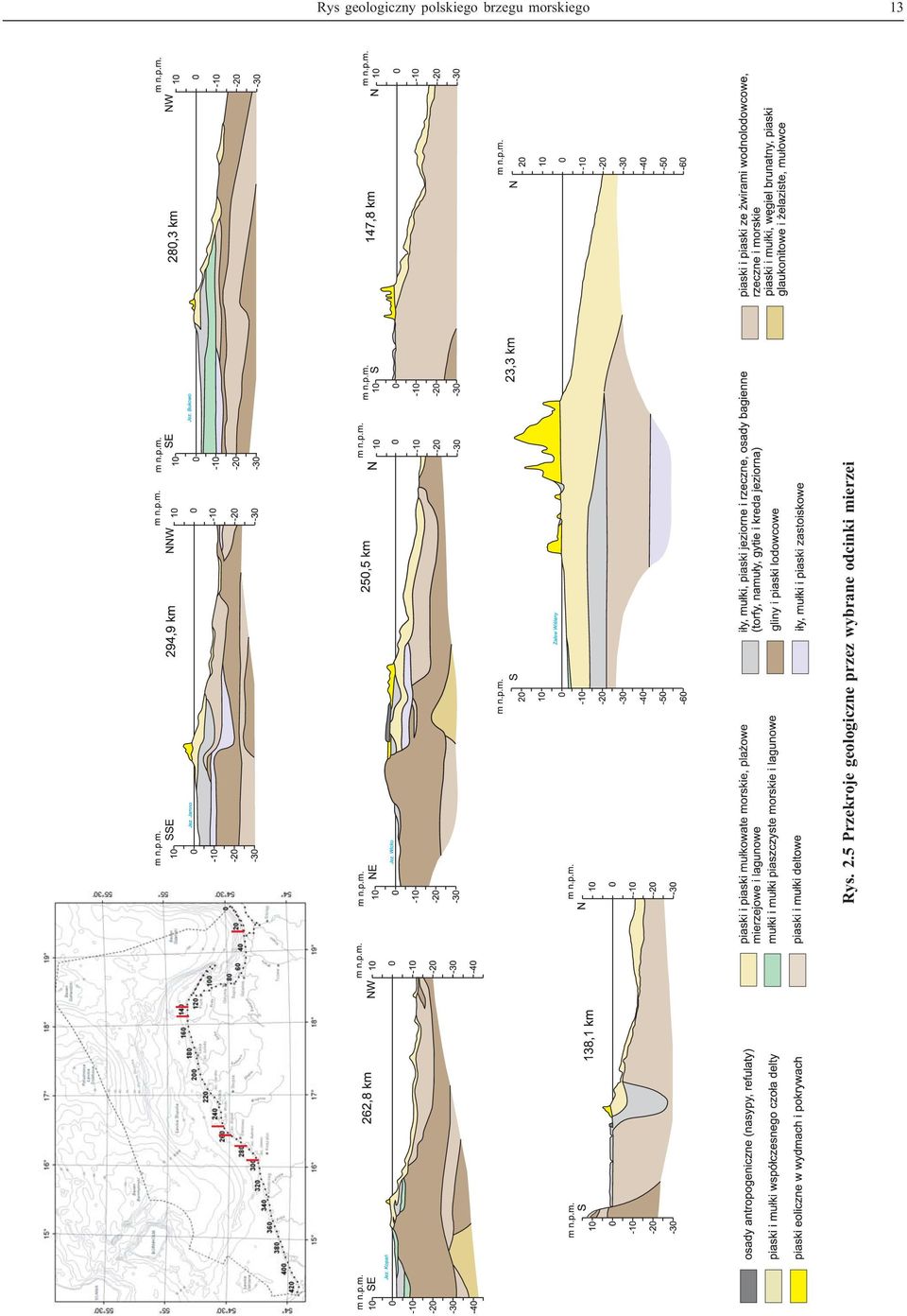 5 Przekroje geologiczne