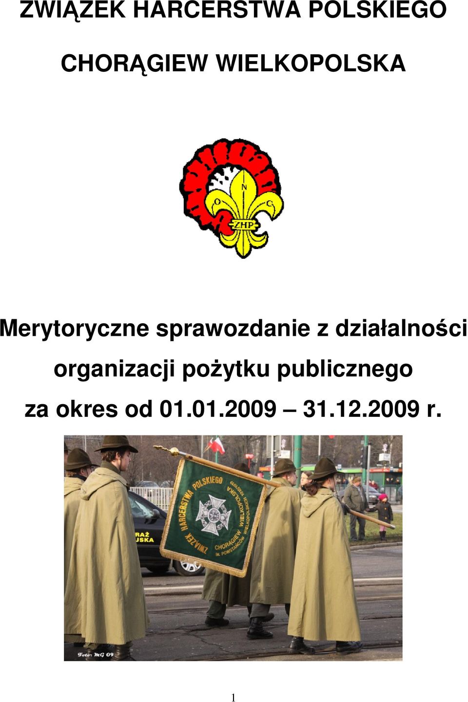 działalności organizacji pożytku