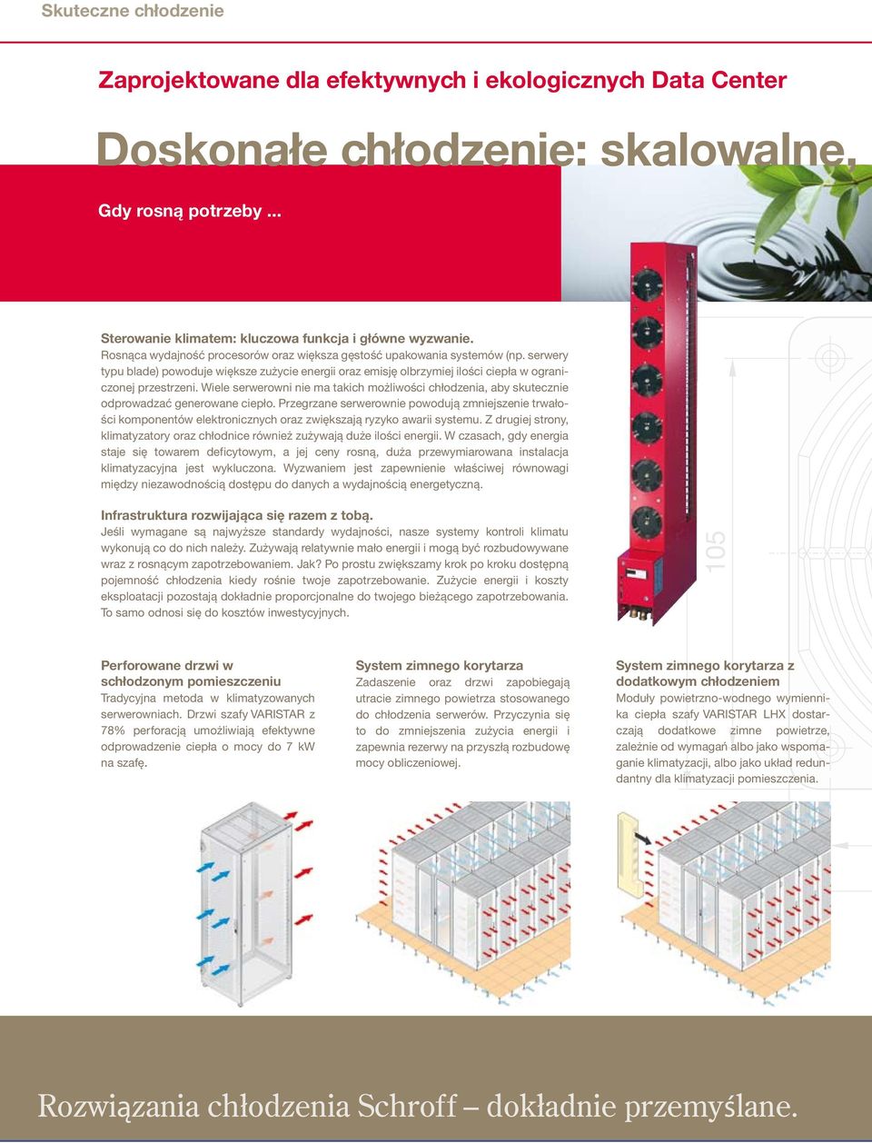 Wiele serwerowni nie ma takich możliwości chłodzenia, aby skutecznie odprowadzać generowane ciepło.