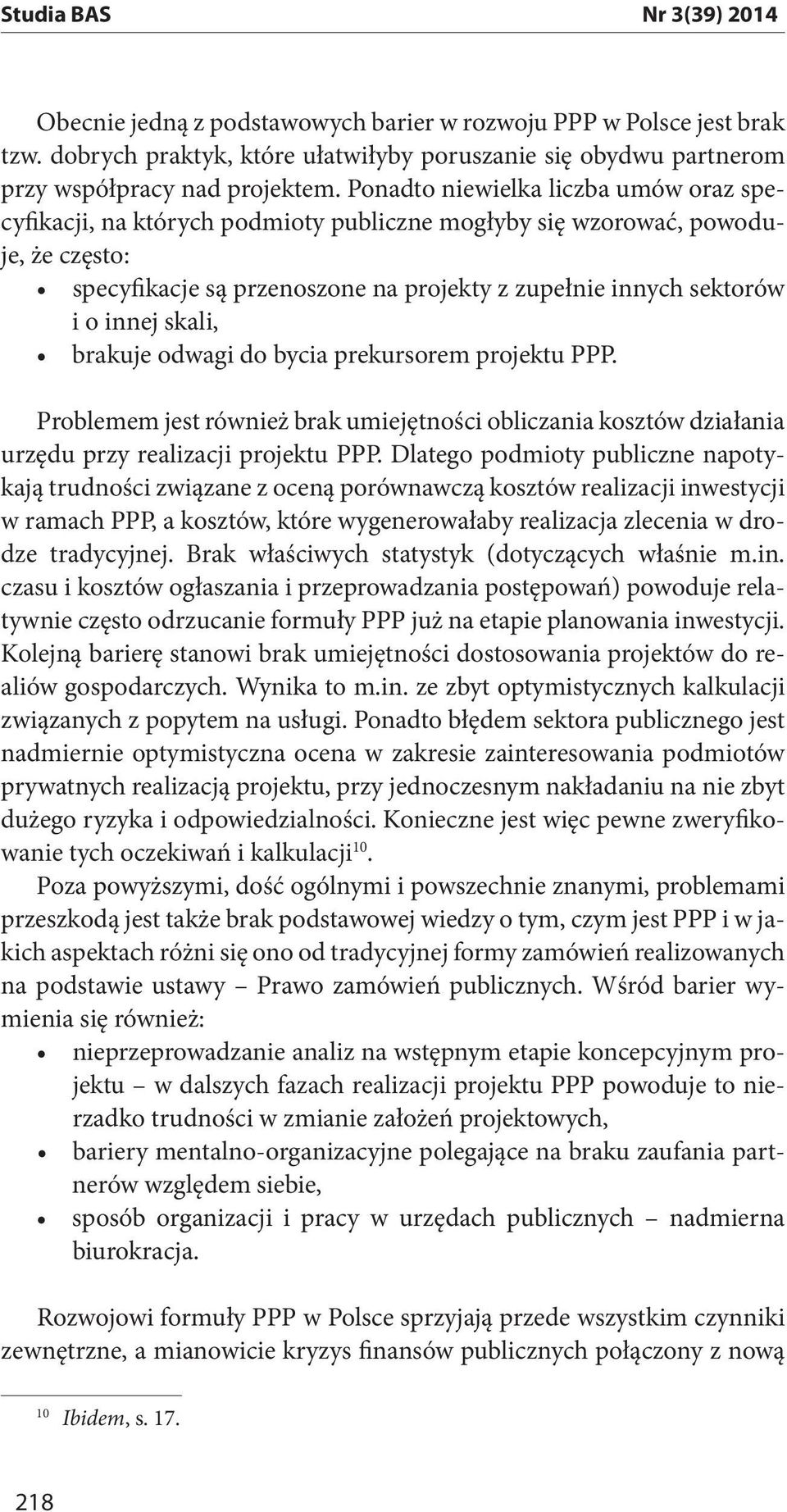 działania urzędu przy realizacji projektu PPP.