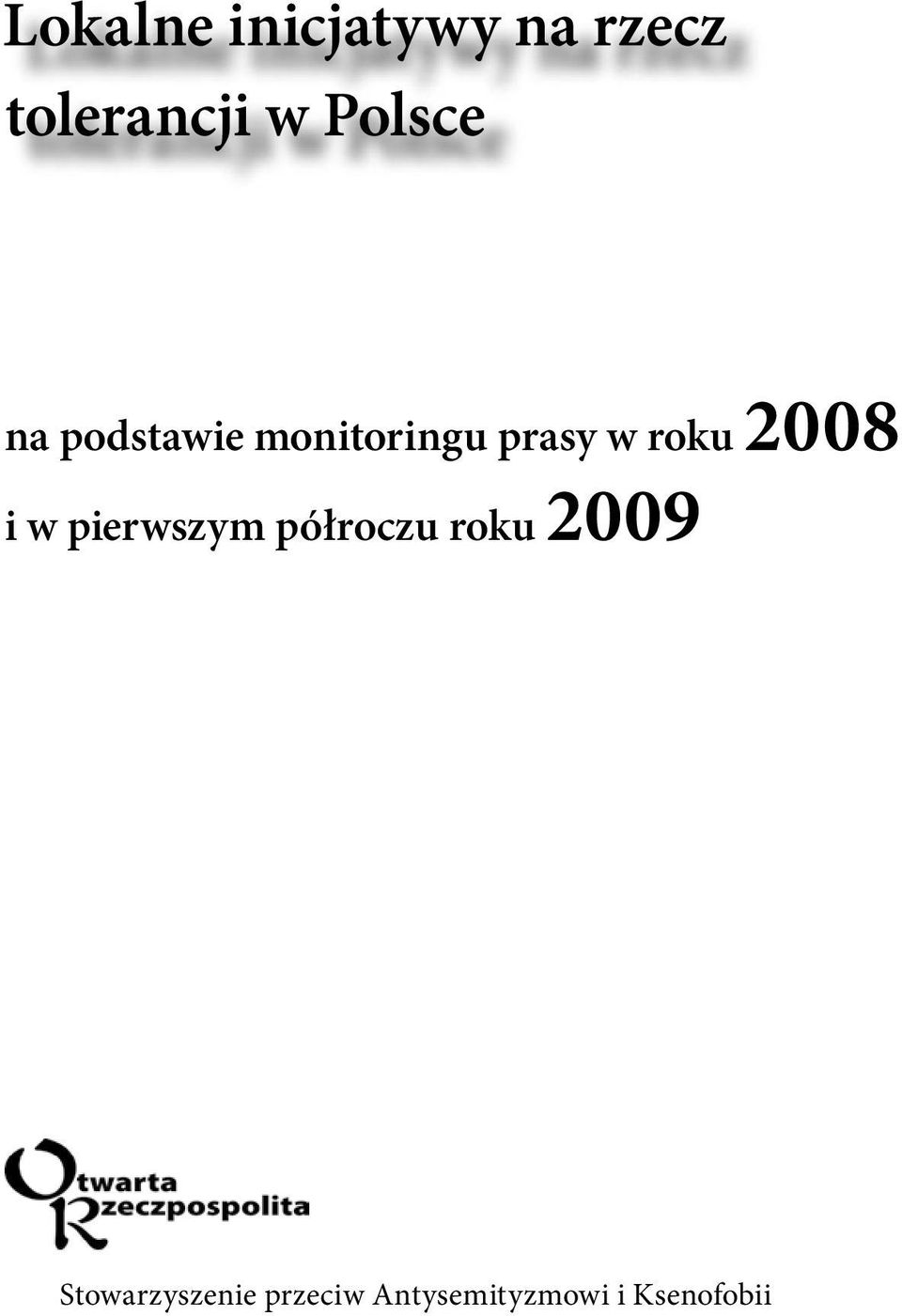 półroczu roku 2009