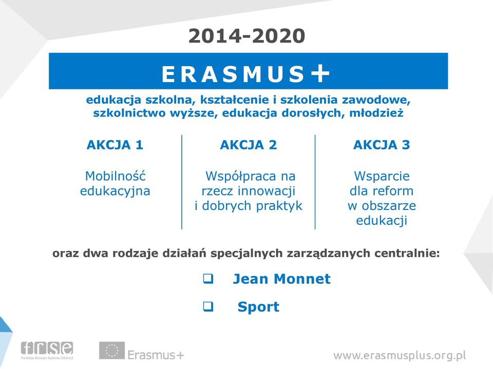 edukacyjna Współpraca na rzecz innowacji i dobrych praktyk Wsparcie dla reform w