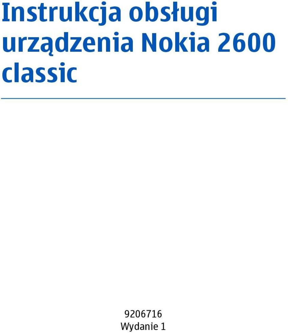 urządzenia Nokia