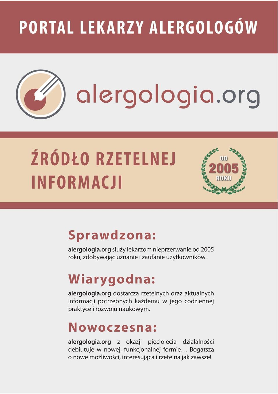 org dostarcza rzetelnych oraz aktualnych informacji potrzebnych każdemu w jego codziennej praktyce i rozwoju naukowym.