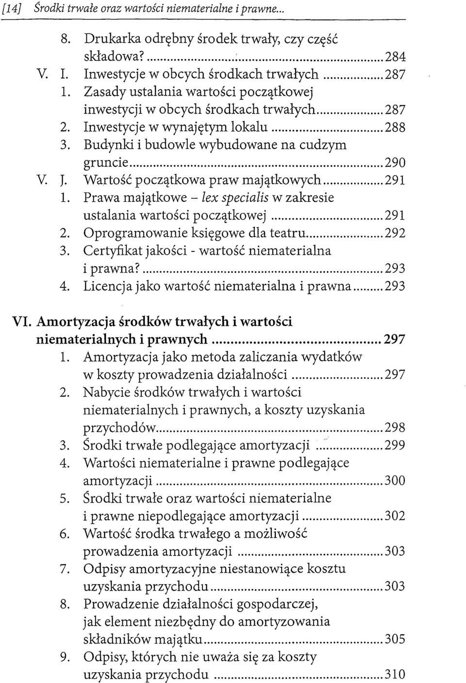 Wartość początkowa praw majątkowych... 291 l. Prawa majątkowe -lex specialis w zakresie ustalania wartości początkowej... 291 2. Oprogramowanie księgowe dla teatru... 292 3.