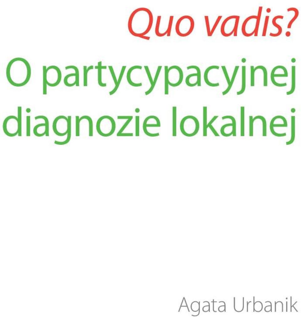 partycypacyjnej