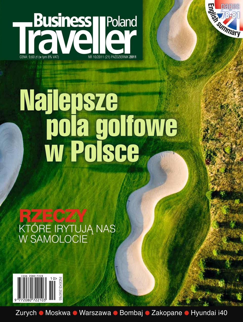 golfowe w Polsce RZECZY KTÓRE IRYTUJĄ NAS W SAMOLOCIE