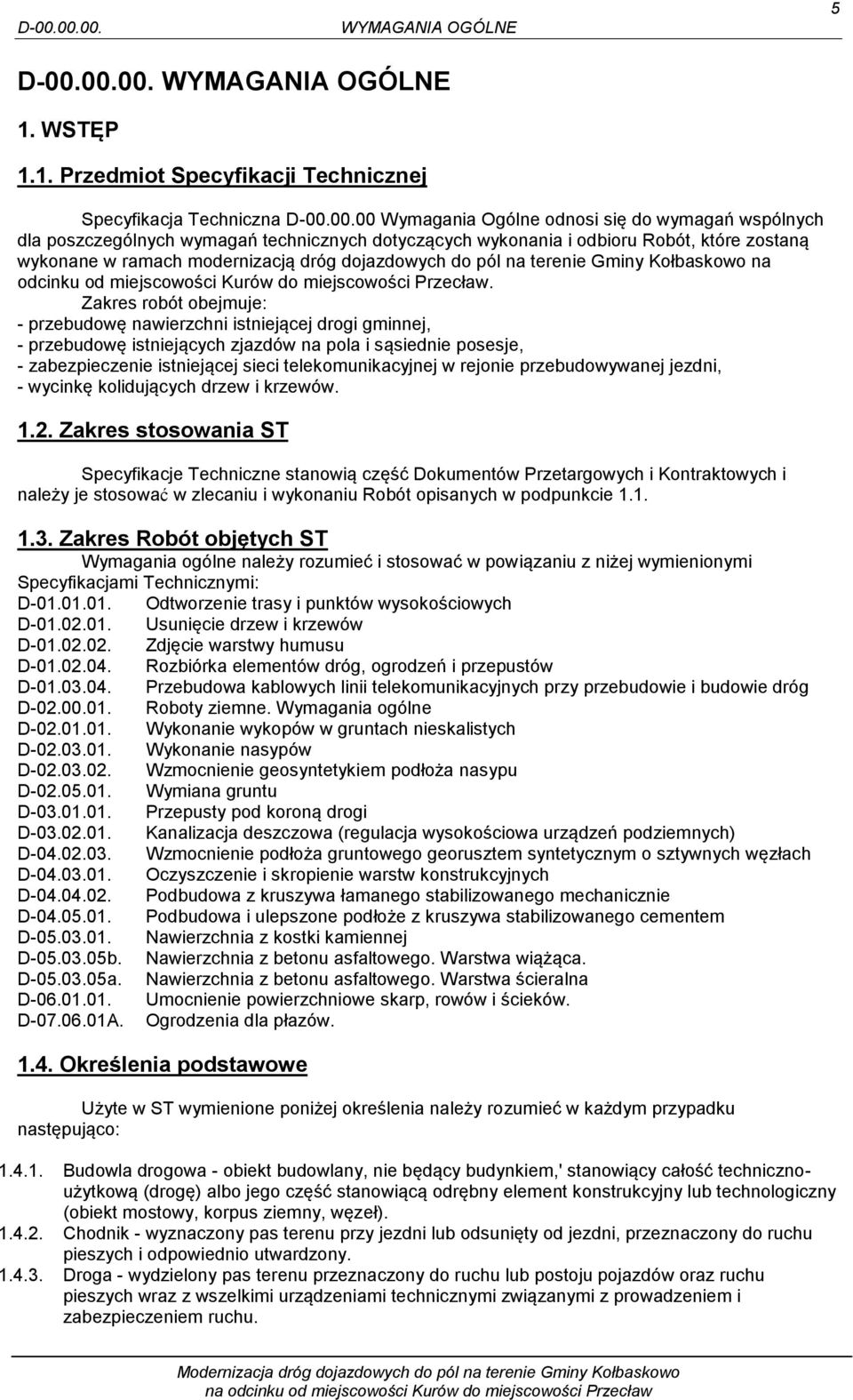 Kurów do miejscowości Przecław.