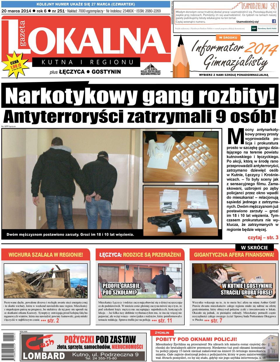 Co tydzień na łamach naszej gazety publikujemy teksty edukacyjne na ten temat. Czytaj wewnątrz numeru. Usamodzielnij się!