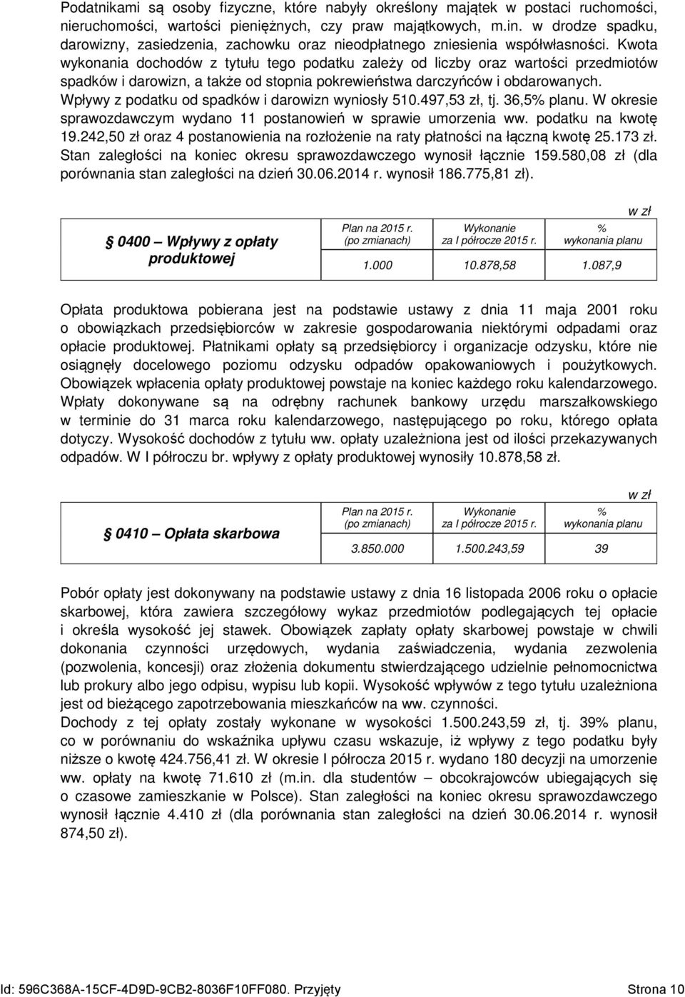 Kwota wykonania dochodów z tytułu tego podatku zależy od liczby oraz wartości przedmiotów spadków i darowizn, a także od stopnia pokrewieństwa darczyńców i obdarowanych.