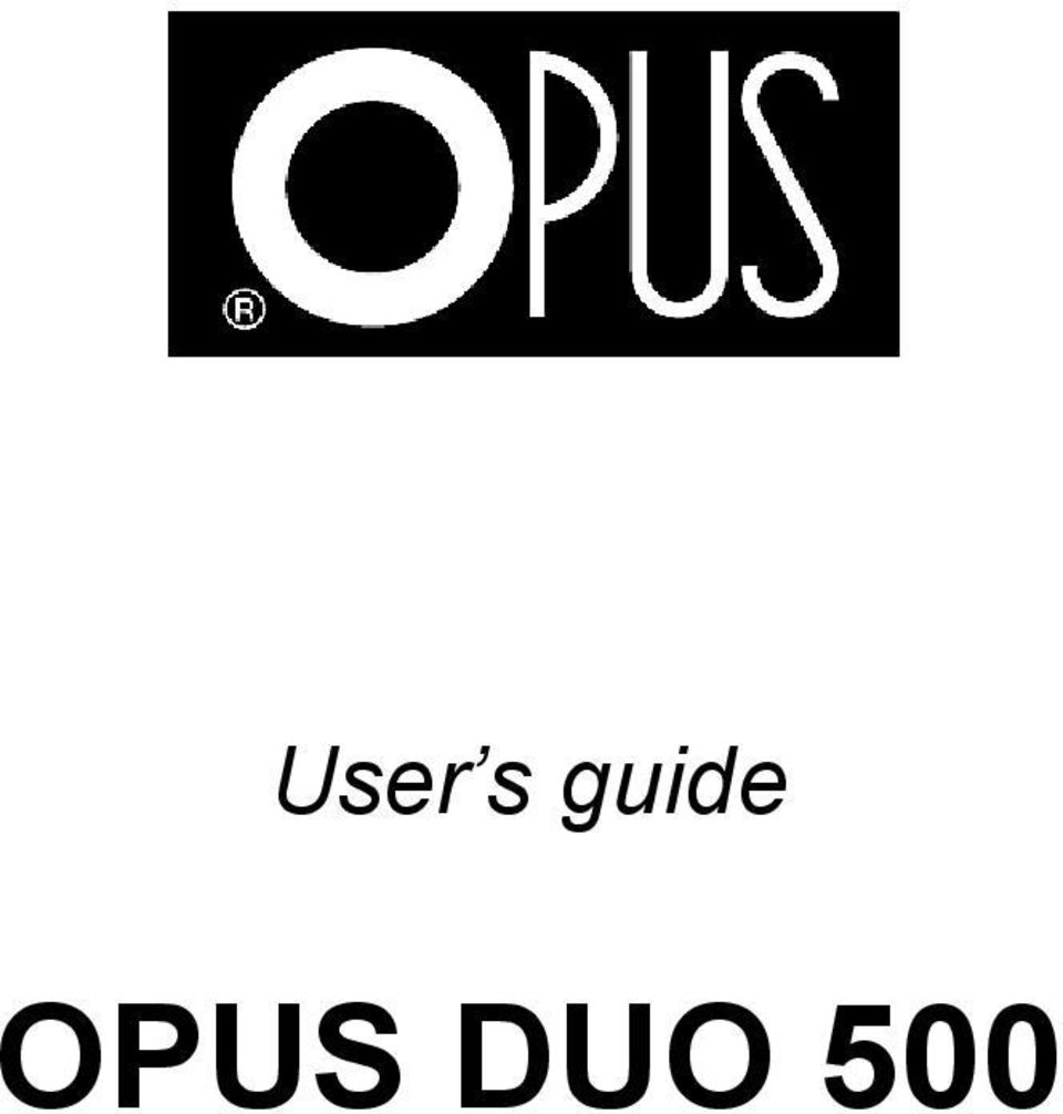 OPUS DUO