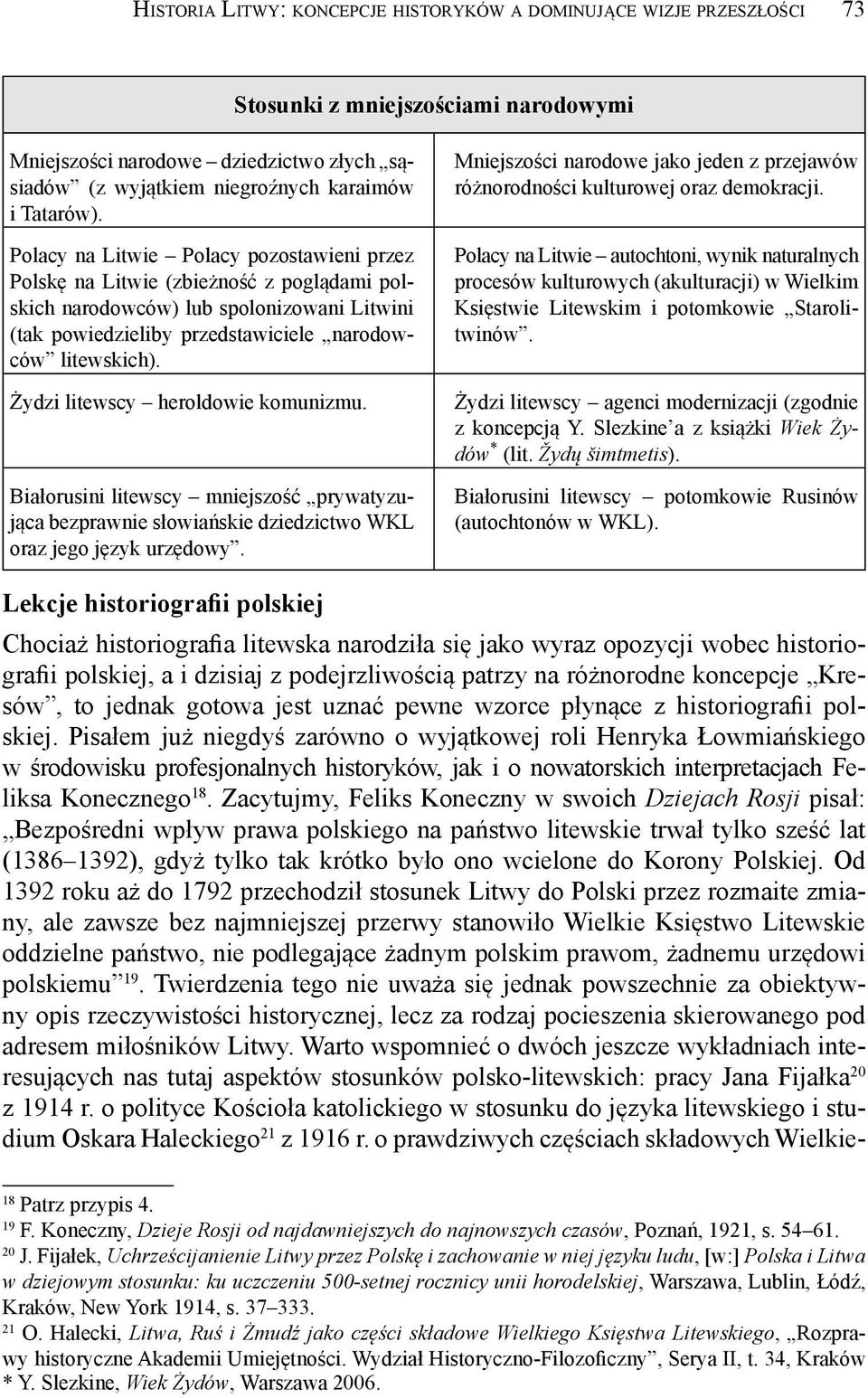 Żydzi litewscy heroldowie komunizmu. Białorusini litewscy mniejszość prywatyzująca bezprawnie słowiańskie dziedzictwo WKL oraz jego język urzędowy.