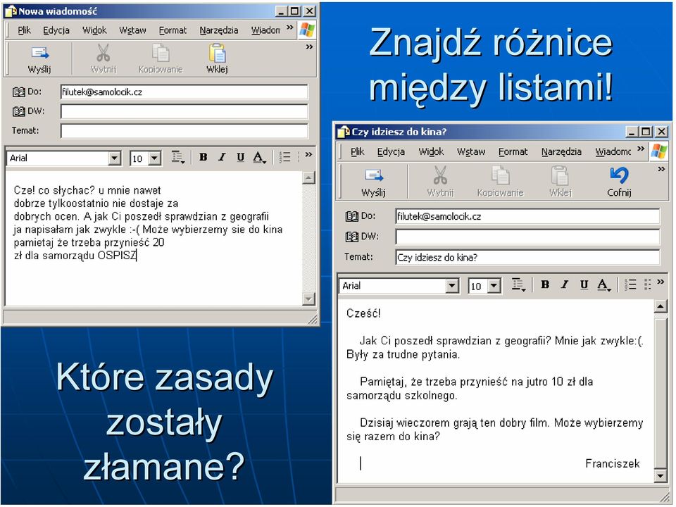 Które zasady