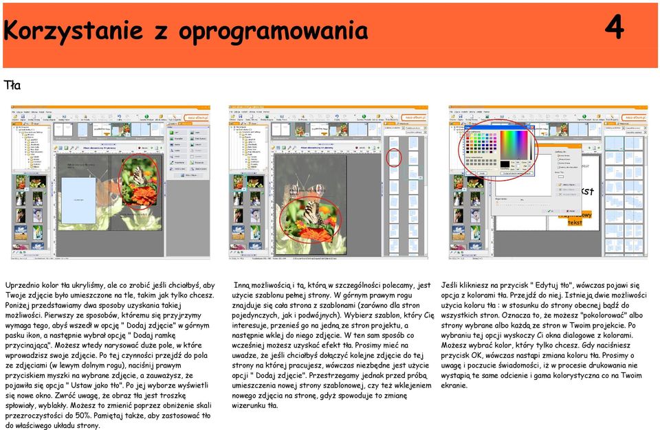 Pierwszy ze sposobów, któremu się przyjrzymy wymaga tego, abyś wszedł w opcję " Dodaj zdjęcie" w górnym pasku ikon, a następnie wybrał opcję " Dodaj ramkę przycinającą".