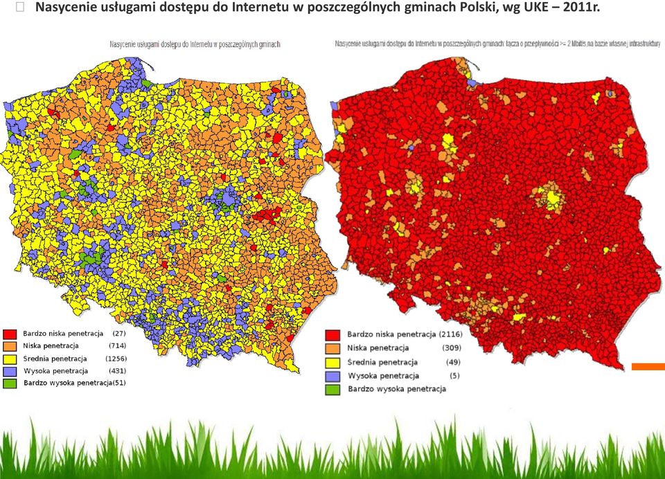 w poszczególnych