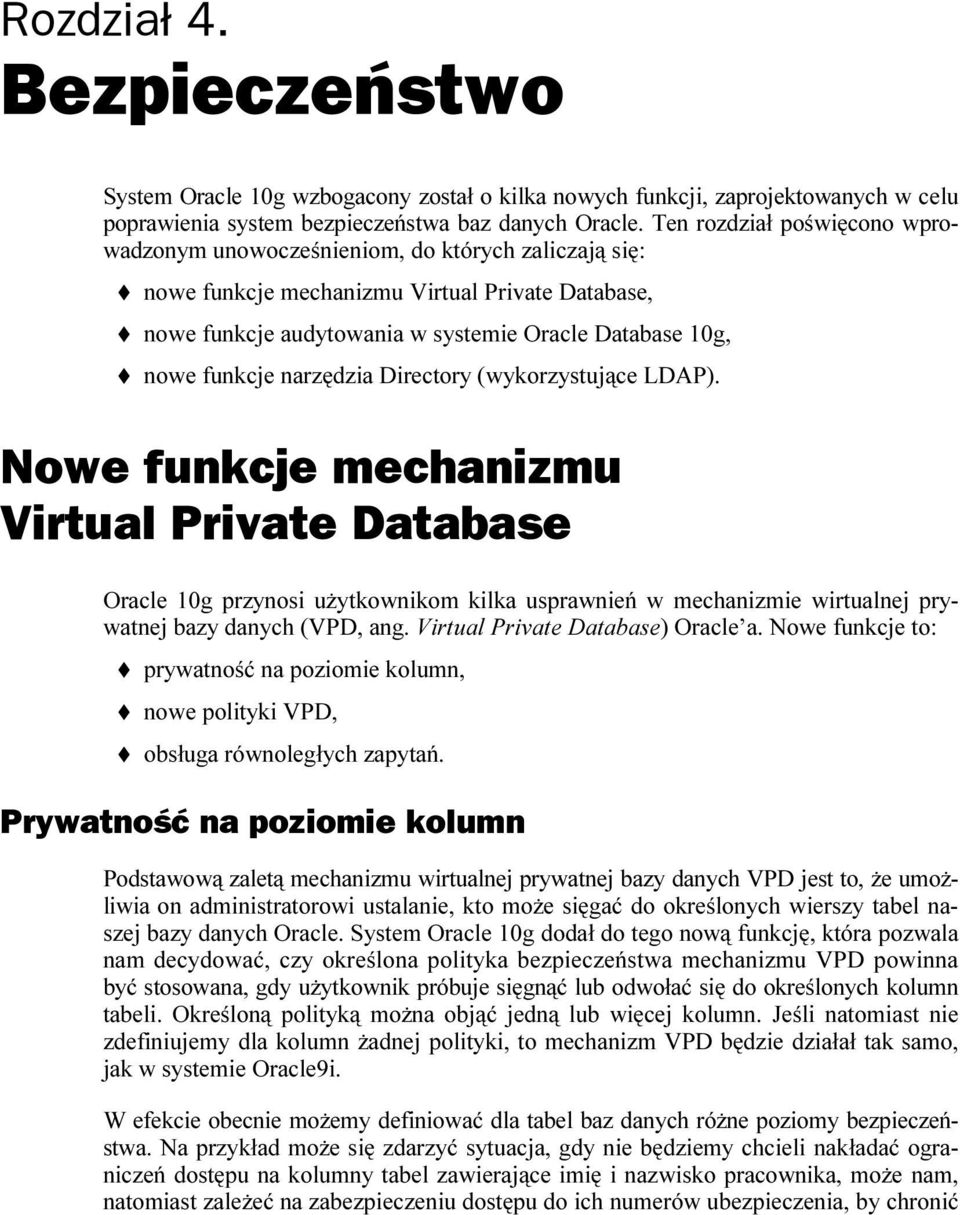 funkcje narzędzia Directory (wykorzystujące LDAP).