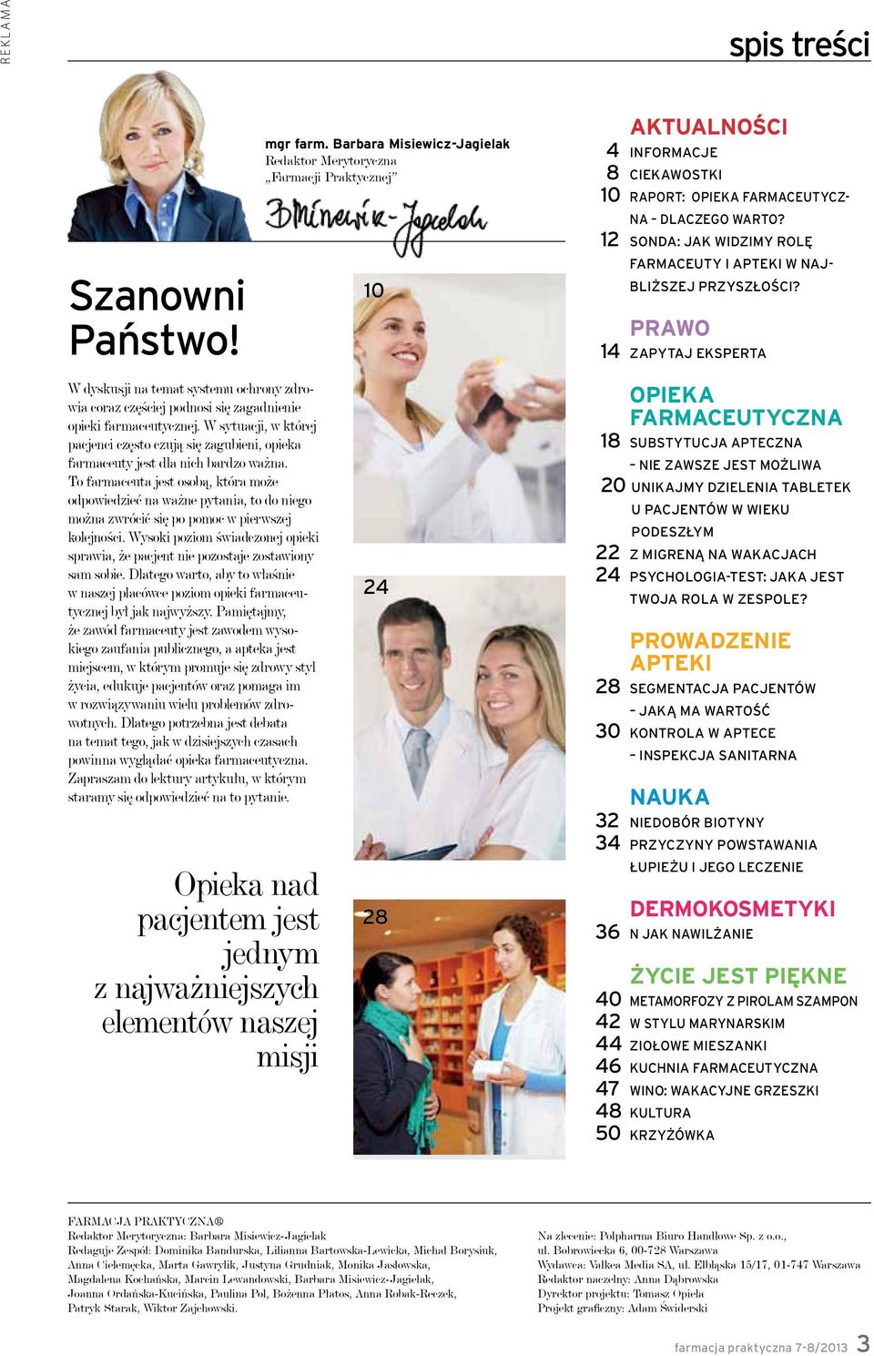 12 Sonda: jak widzimy rolę farmaceuty i apteki w najbliższej przyszłości?