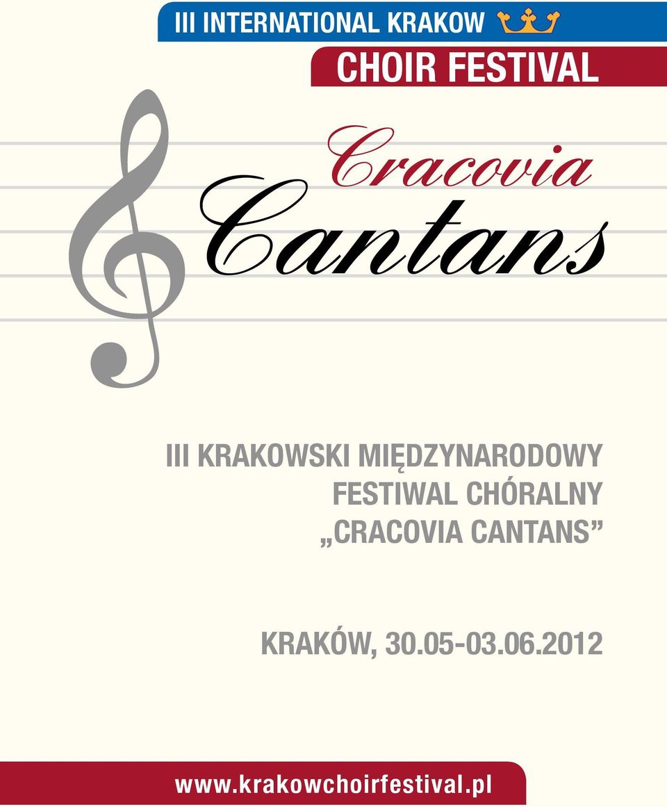 Międzynarodowy festiwal chóralny cracovia