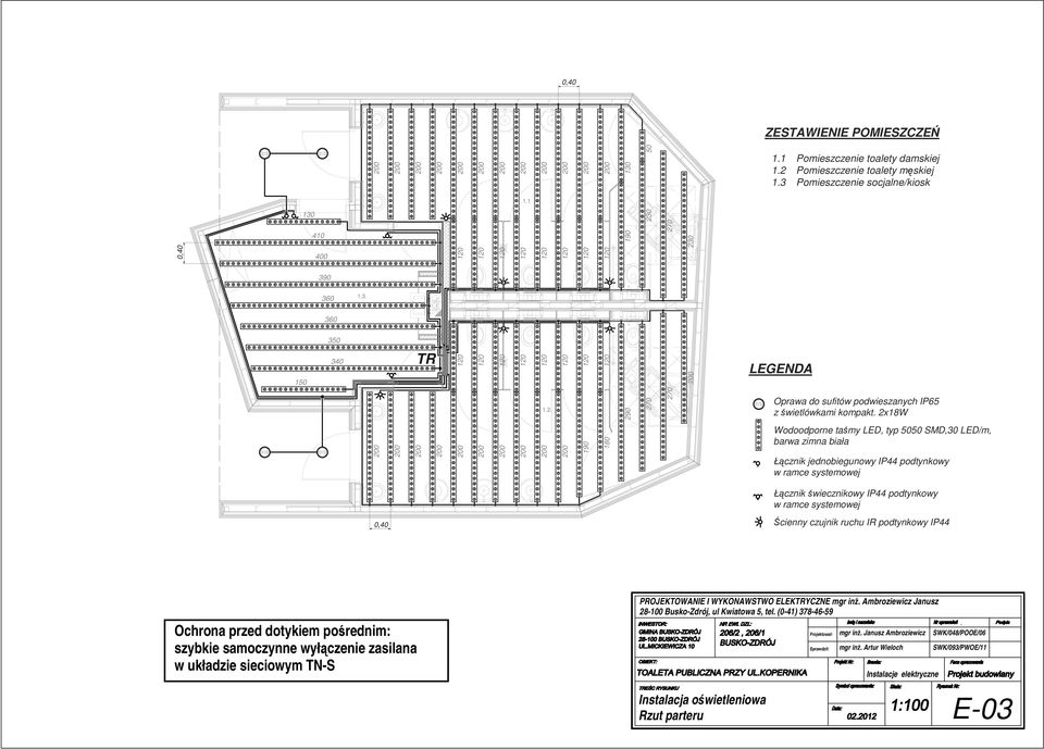 x8w Wodoodporne taśy LED, typ 5050 SMD,30 LED/, barwa zina biała Łącznik jednobiegunowy IP44 podtynkowy w race systeowej Łącznik świecznikowy IP44 podtynkowy w race systeowej 0,40 Ścienny czujnik