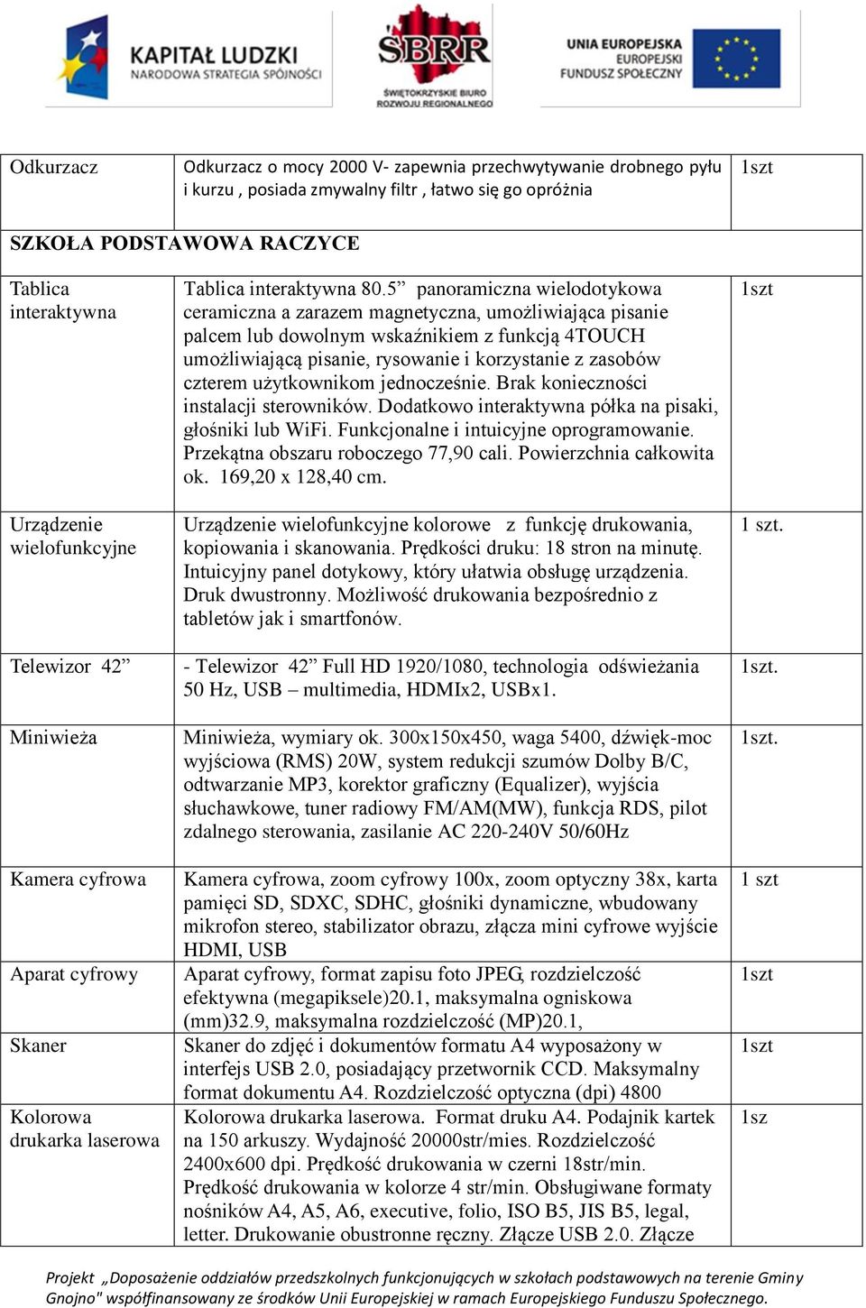 5 panoramiczna wielodotykowa ceramiczna a zarazem magnetyczna, umożliwiająca pisanie palcem lub dowolnym wskaźnikiem z funkcją 4TOUCH umożliwiającą pisanie, rysowanie i korzystanie z zasobów czterem