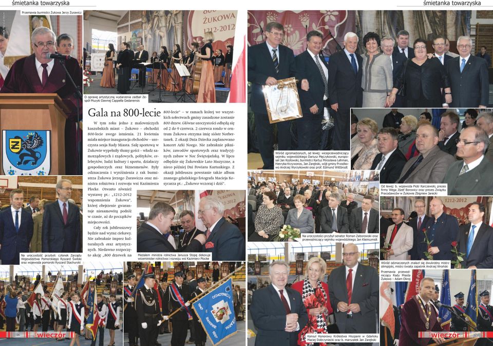 800-lecie swego istnienia. 21 kwietnia miała miejsce inauguracja obchodów uroczysta sesja Rady Miasta.
