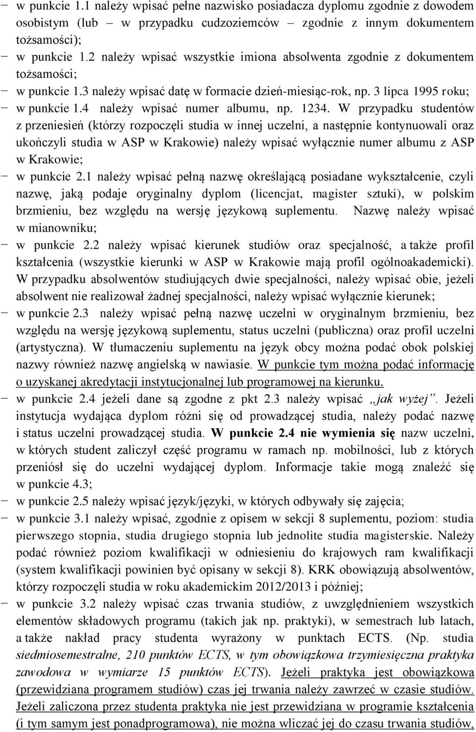 4 należy wpisać numer albumu, np. 1234.