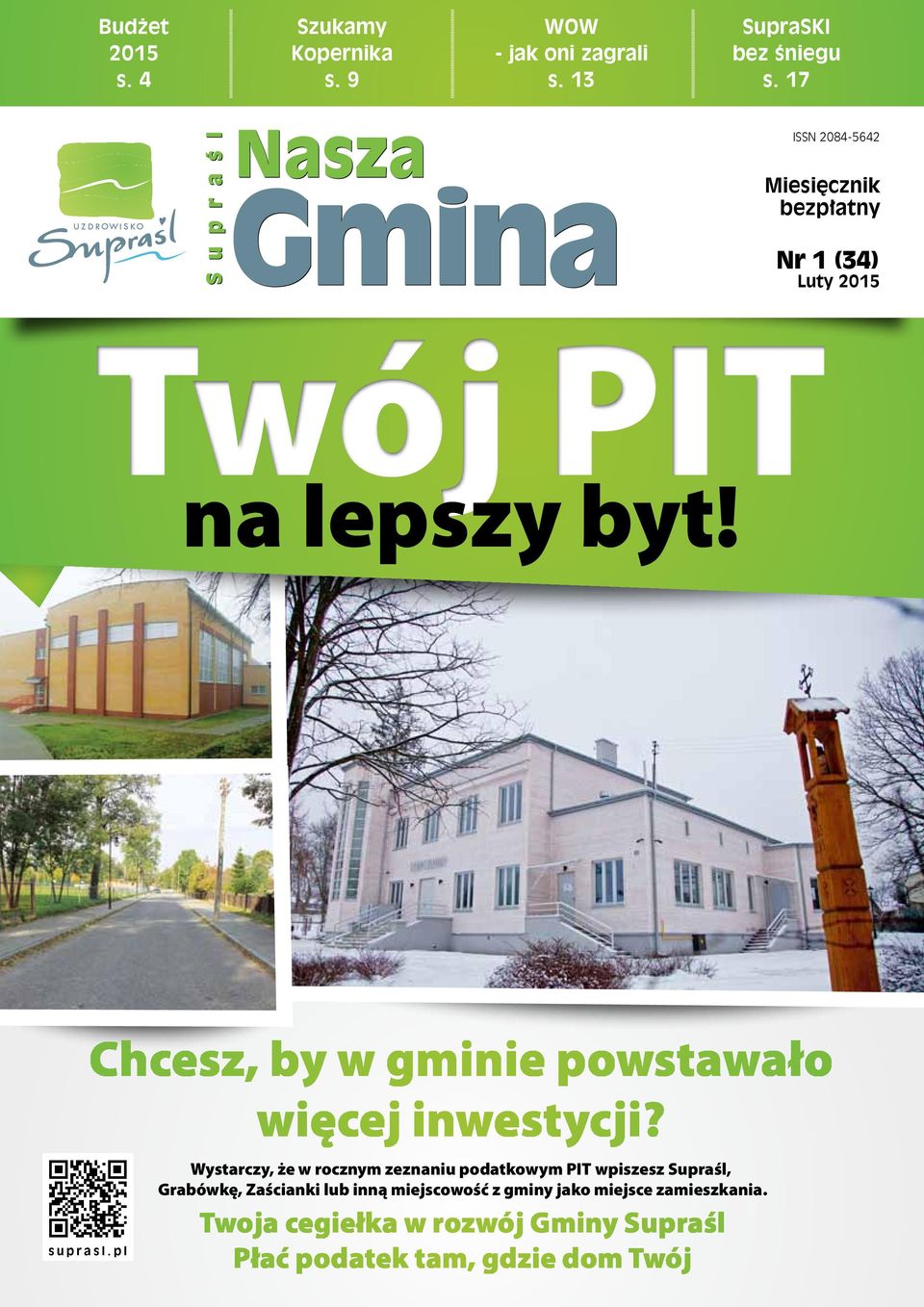 Chcesz, by w gminie powstawało więcej inwestycji? suprasl.