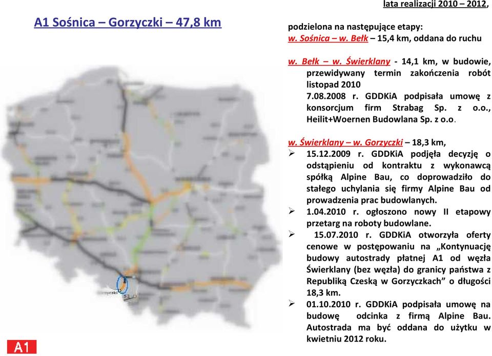 Gorzyczki 18,3 km, 15.12.2009 r.