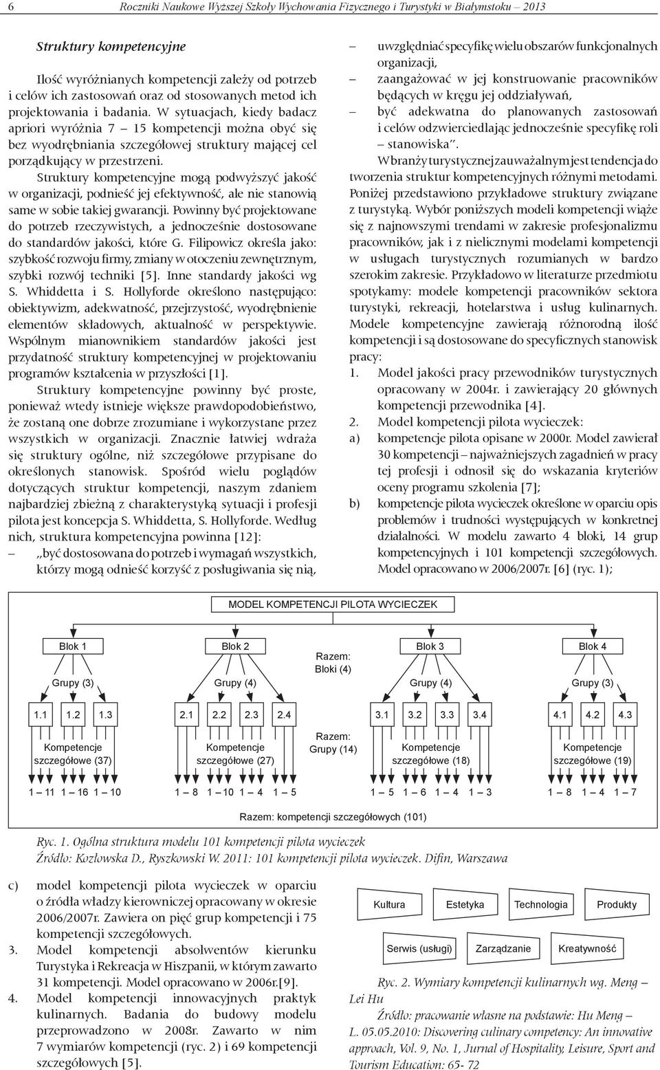 W sytuacjach, kiedy badacz apriori wyróżnia 7 15 kompetencji można obyć się bez wyodrębniania szczegółowej struktury mającej cel porządkujący w przestrzeni.